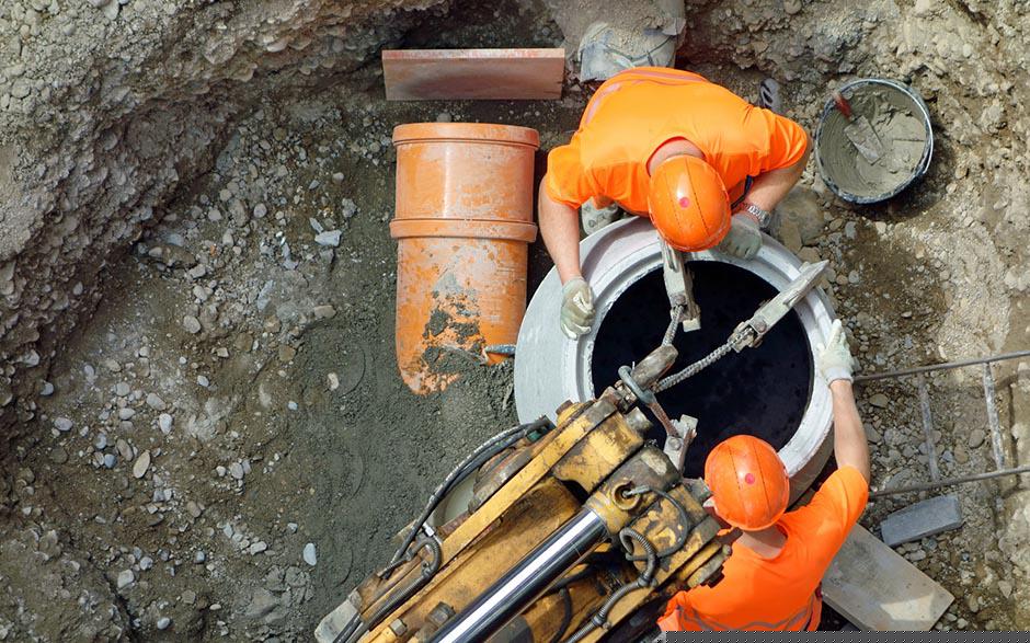 assainissement canalisation Bombon